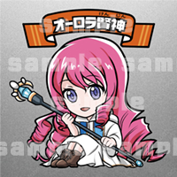 PerfectBlue 自作シール シール制作 創作 イラスト　セフィロティックプリンセス sephirothicPrincess